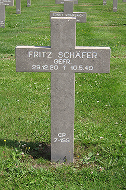 Foto van het graf / Grave photo / Grabfoto - Vergroot afbeelding / Enlarged photo / Foto Vergrössern