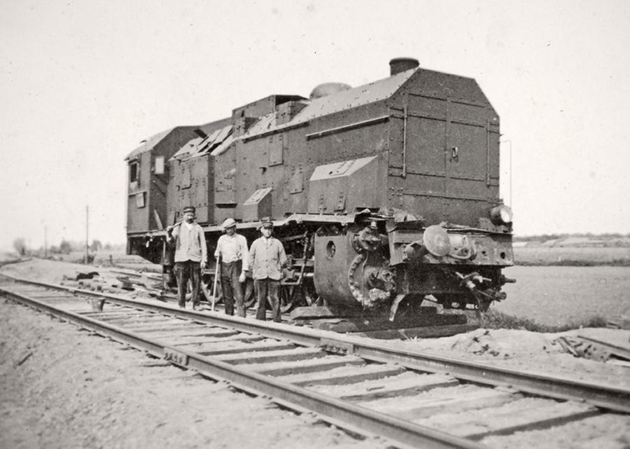 de locomotief van PZ.No1