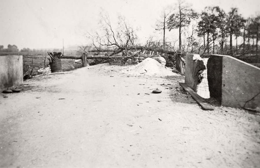 pantserremmende betonbrug Mill