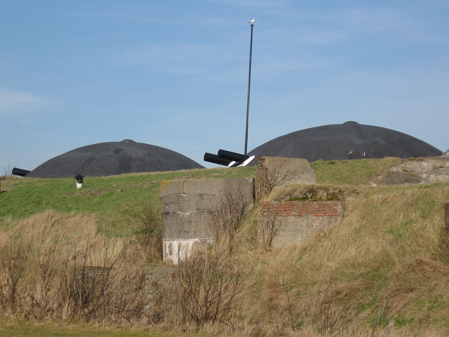 Koepels Fort Maasmond