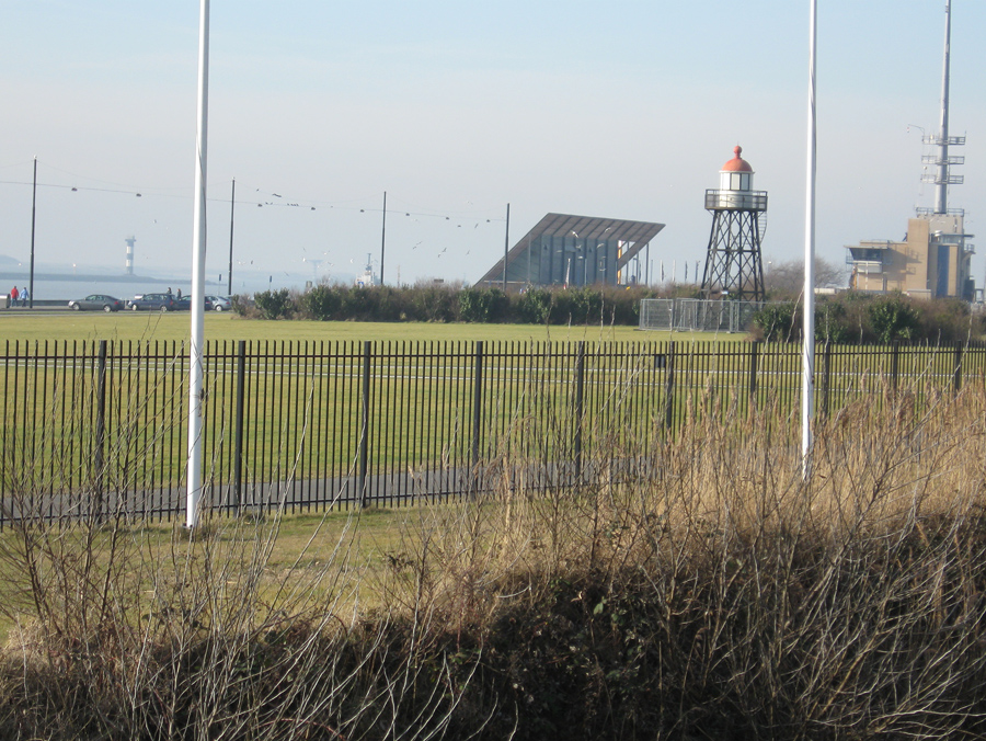 Uitzicht uit Fort Maasmond