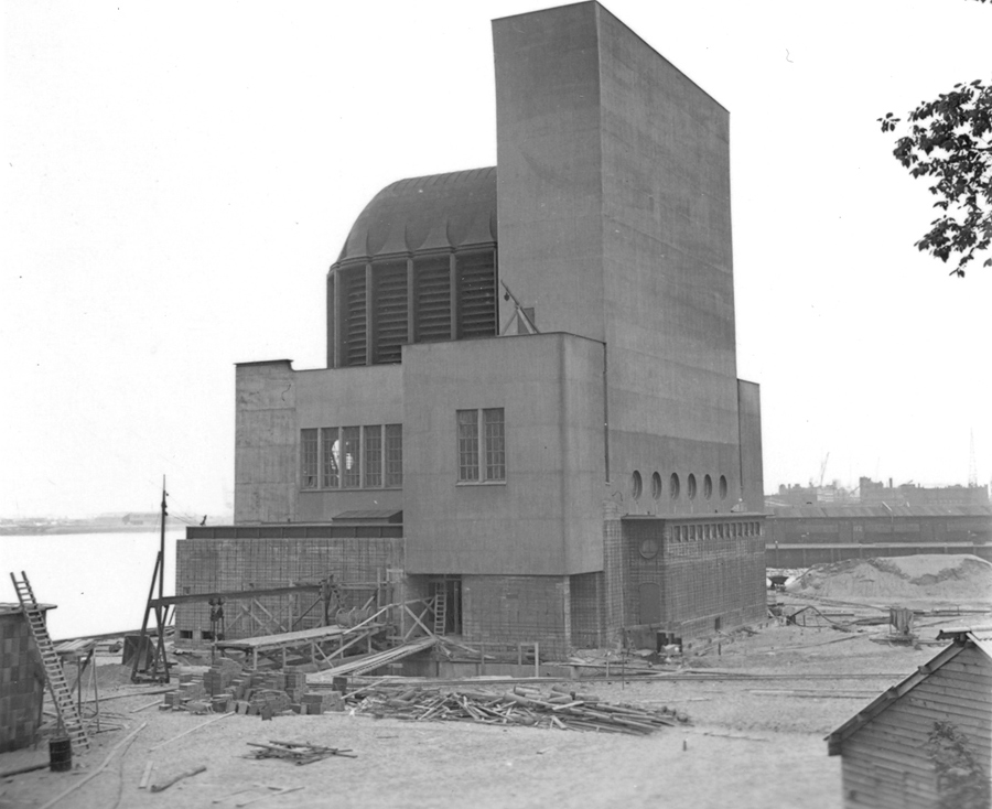 Ventilatiegebouw Maastunnel Rotterdam